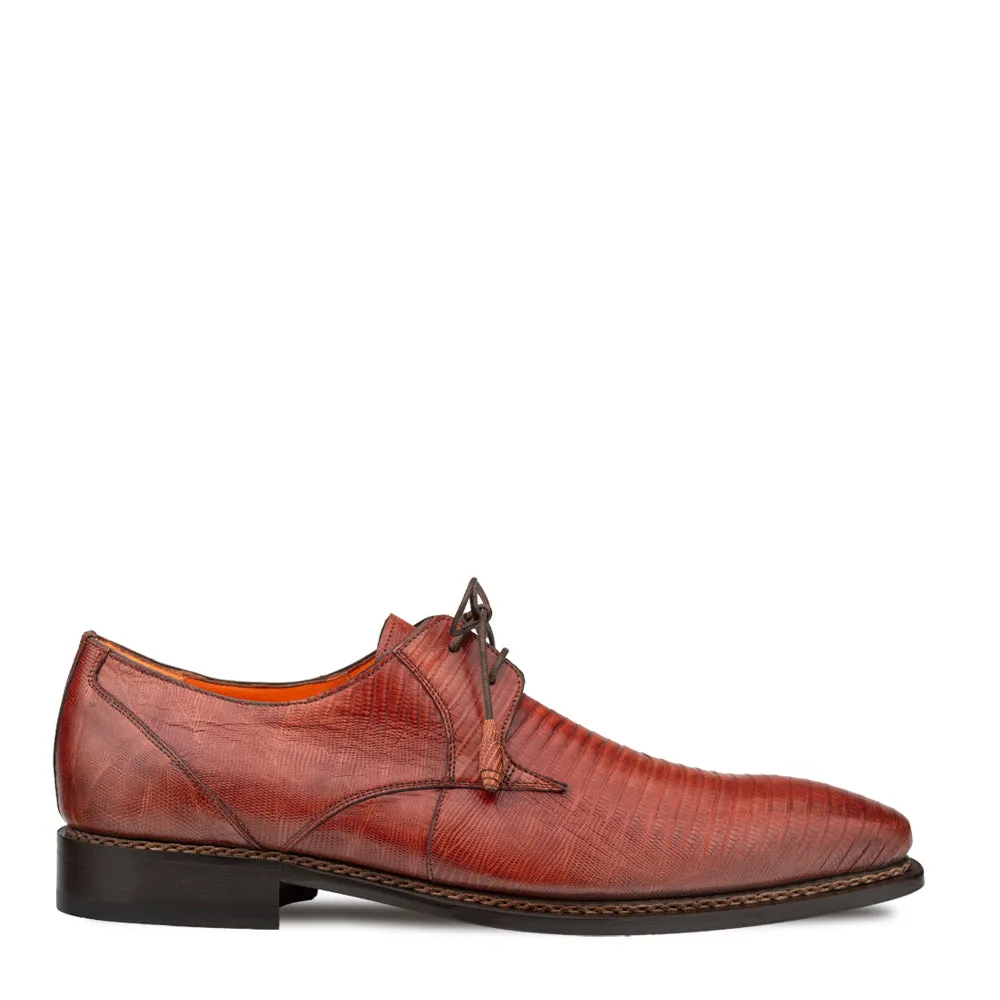 Lizard Plain Toe Derby