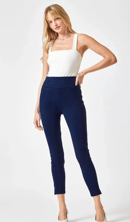 Magic High Waisted Skinny Pant - Navy