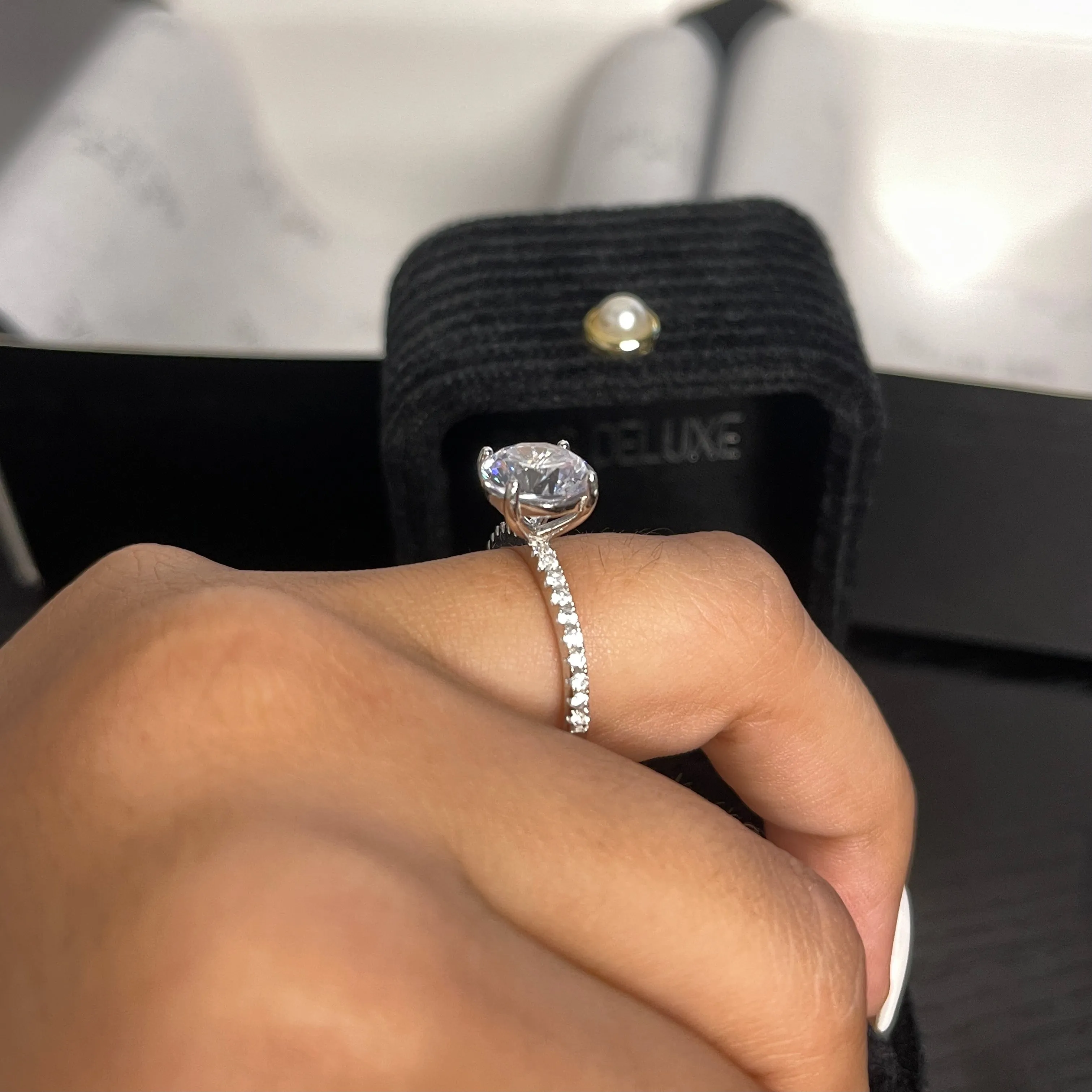 MARIA CUSTOMZIABLE CZ RING