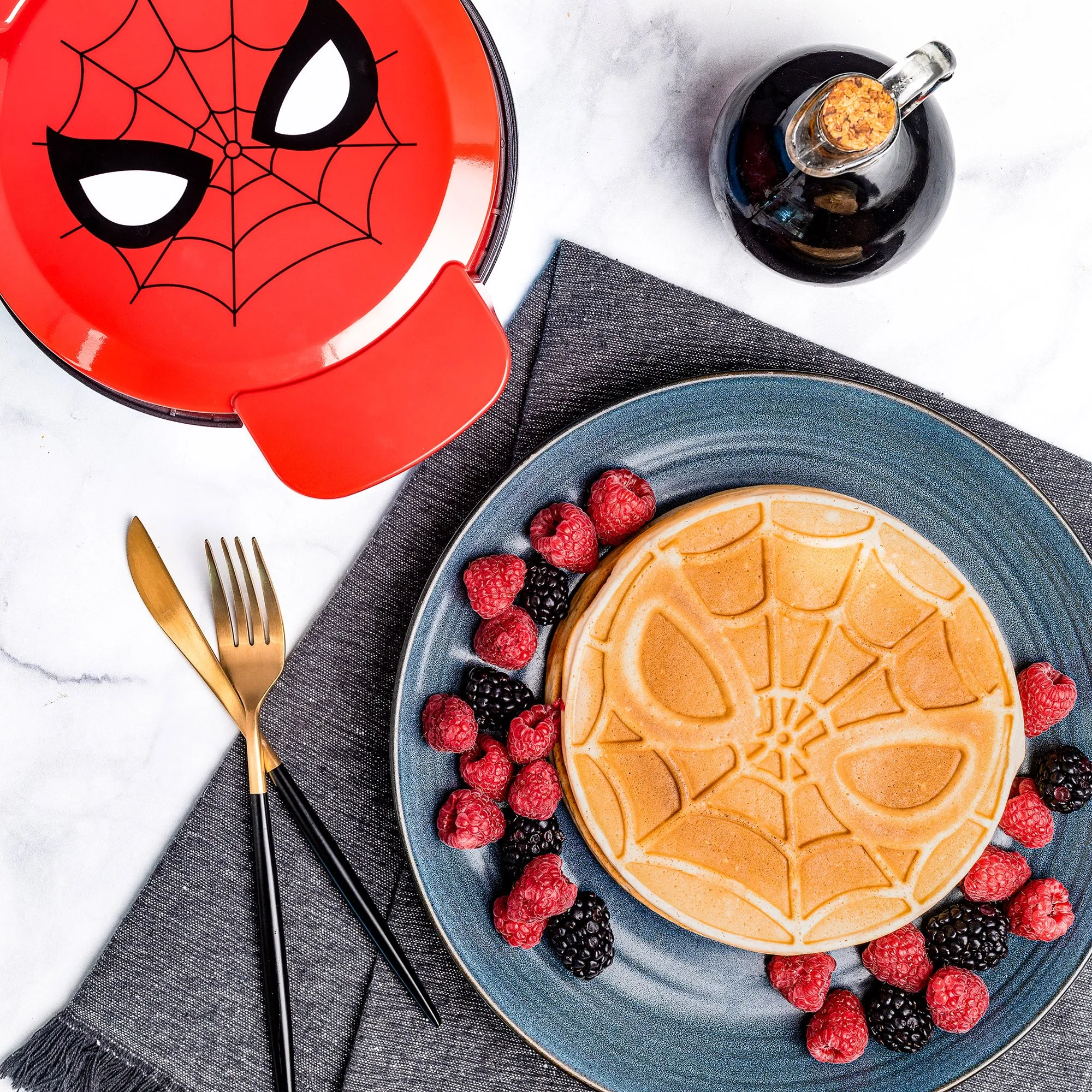 Marvel Classic Spiderman Waffle Maker