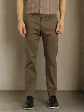 Men Brooklyn Fit Cotton Stretch Trouser