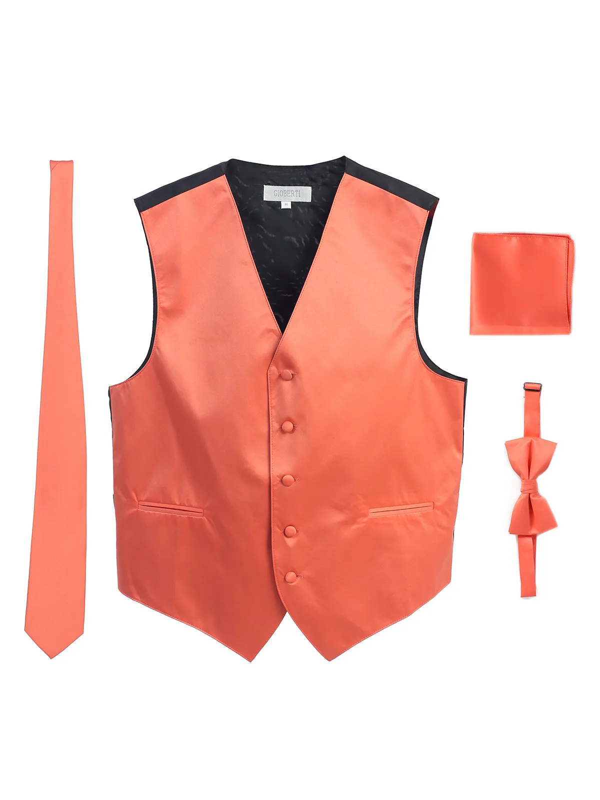 Men's 4 pc Formal Vest Set