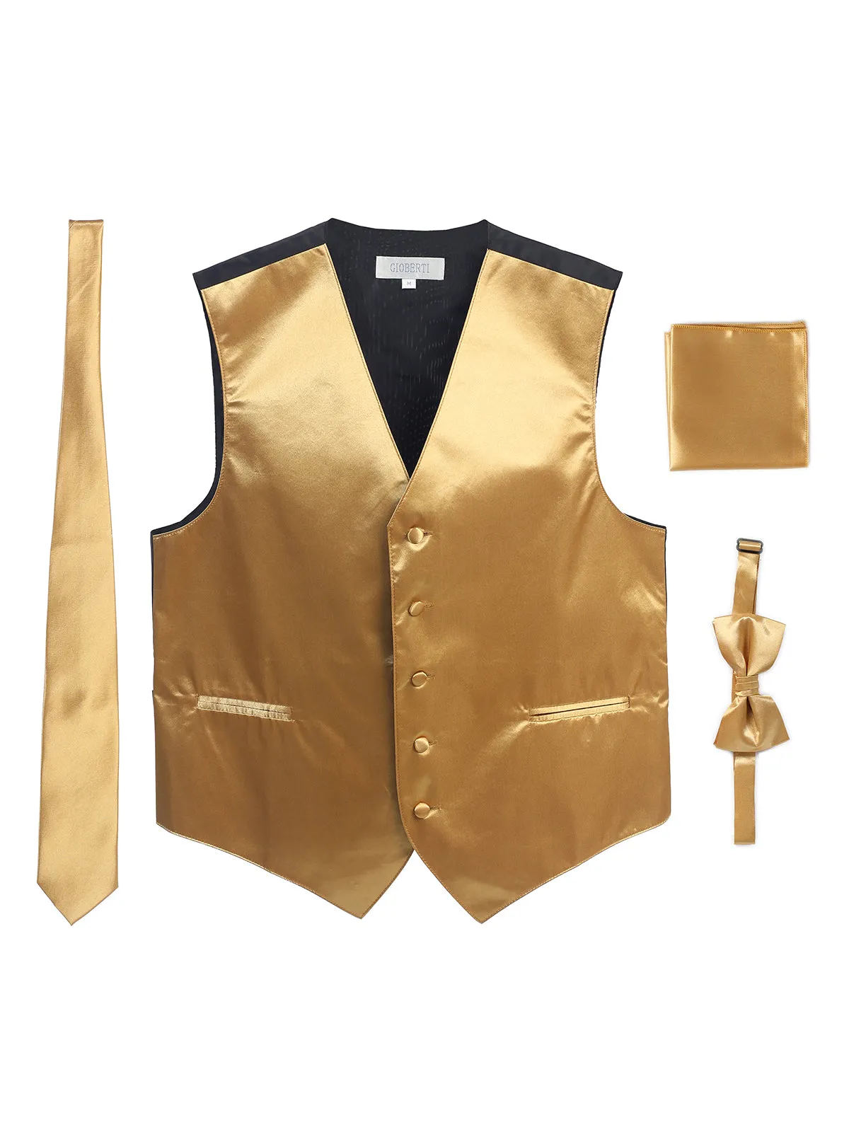 Men's 4 pc Formal Vest Set