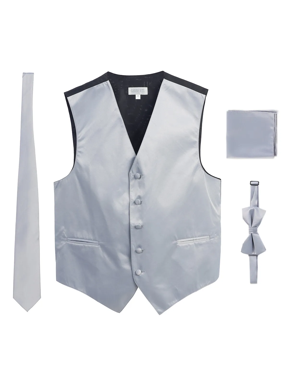 Men's 4 pc Formal Vest Set