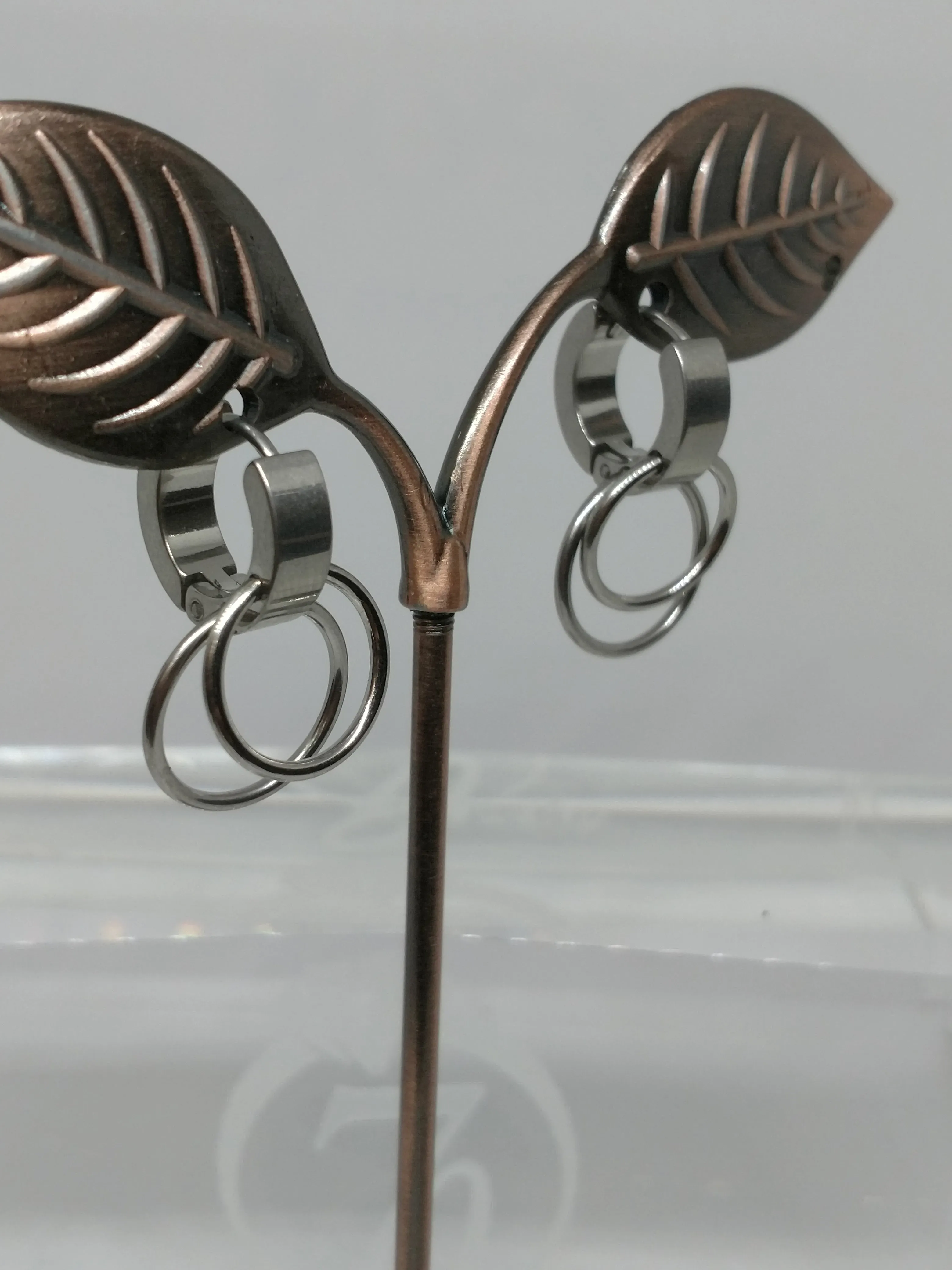 Mens hoop earrings