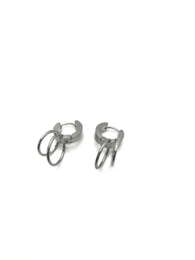 Mens hoop earrings