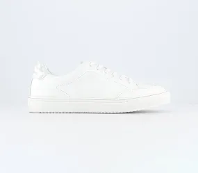 Mens Office Caden Lace Up Trainers White