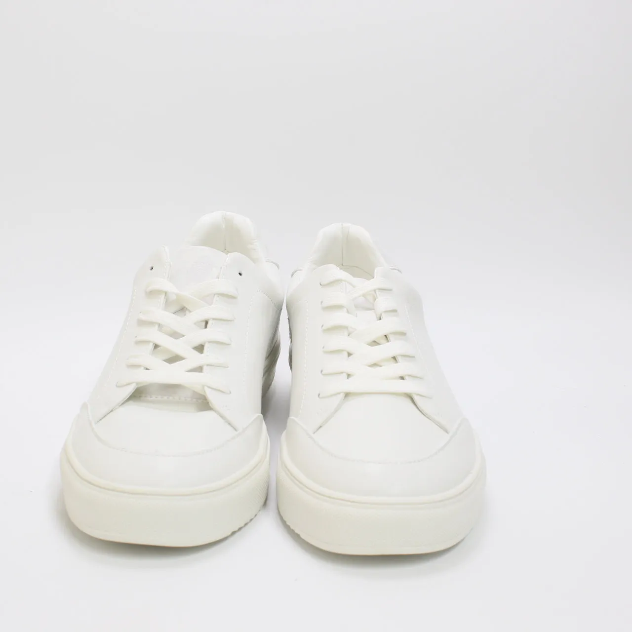 Mens Office Caden Lace Up Trainers White