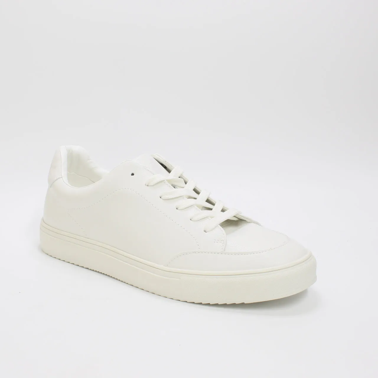 Mens Office Caden Lace Up Trainers White