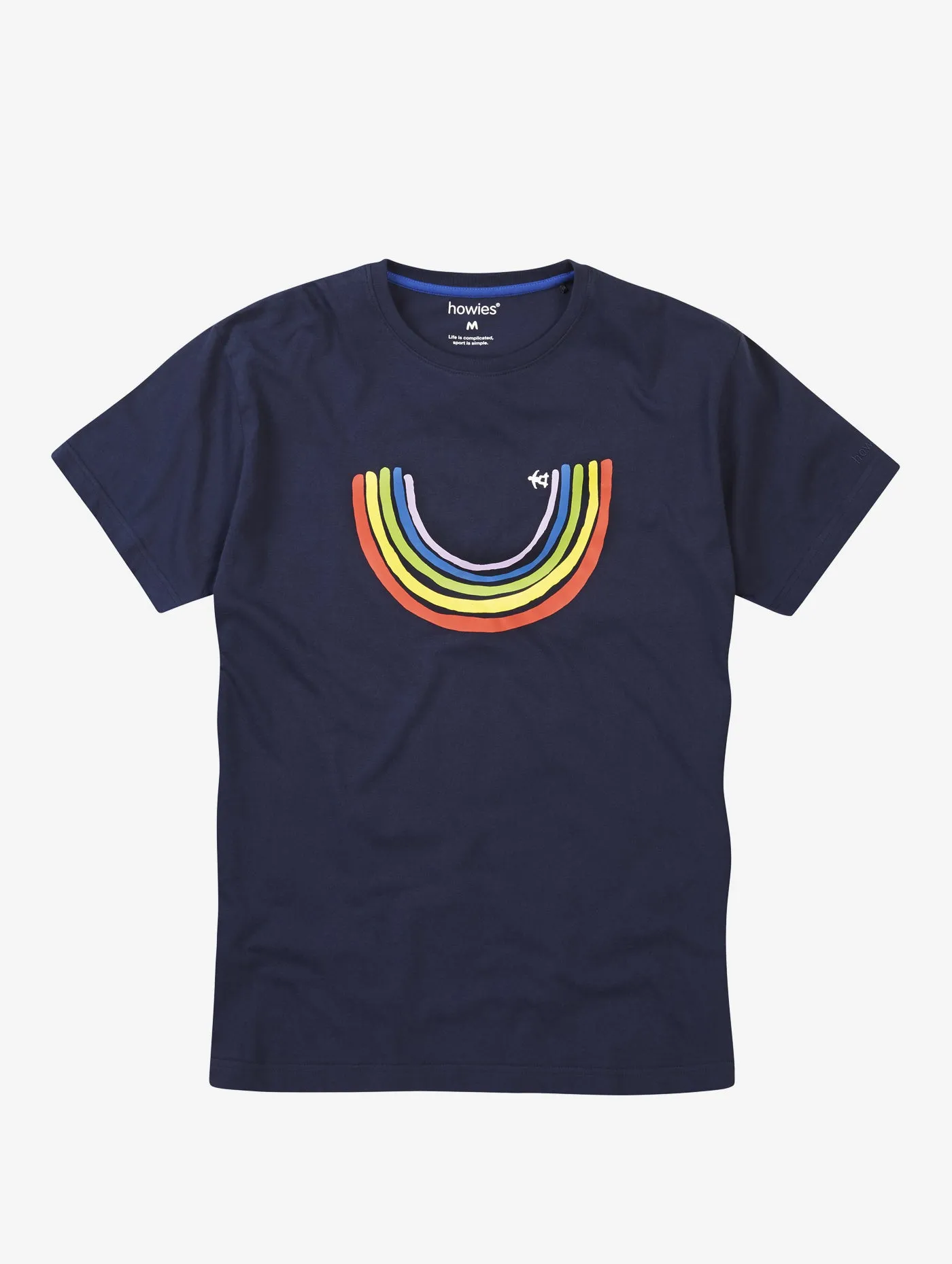 Men's Rainbow Skater Organic T-shirt