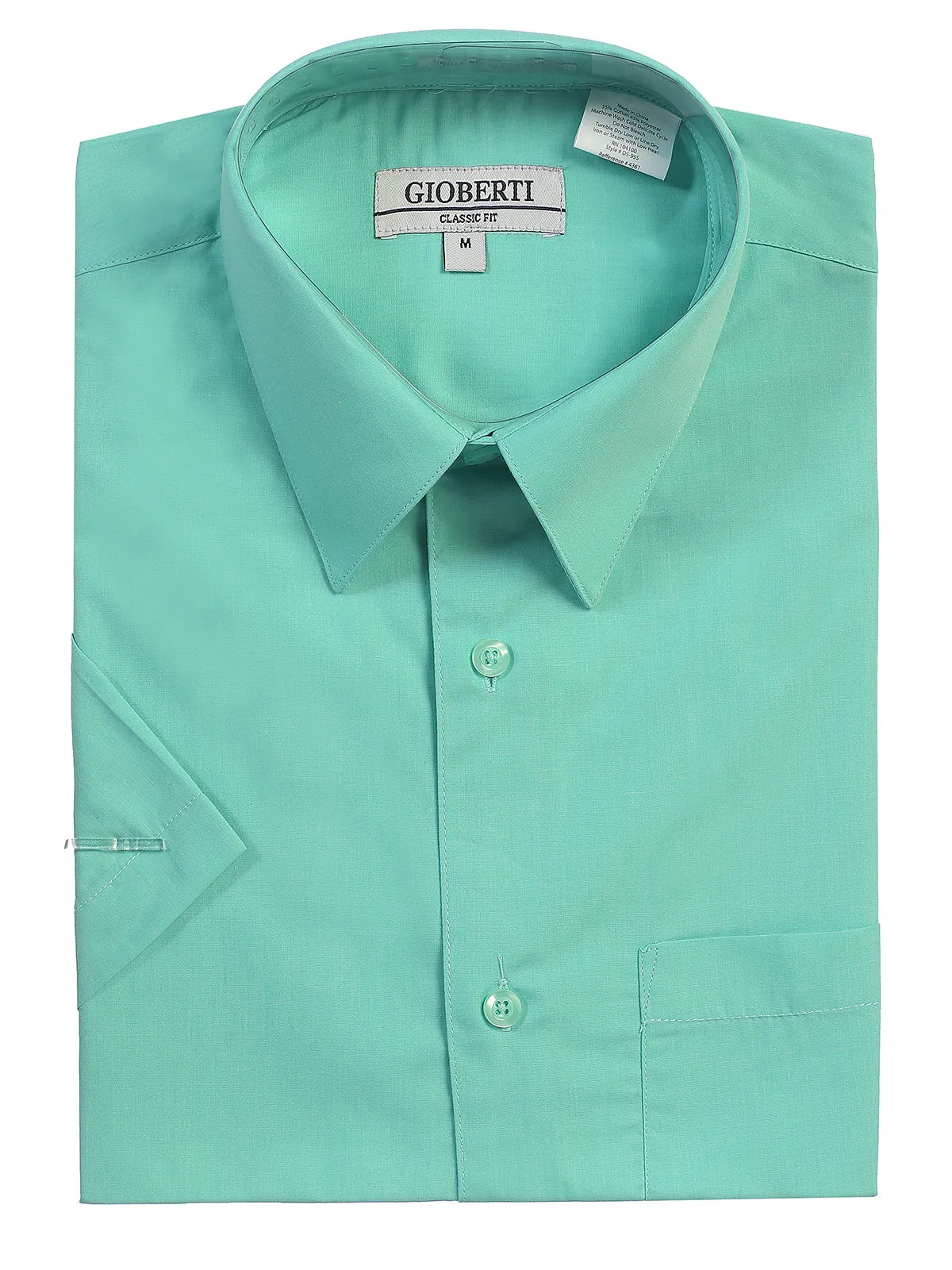 Men's Short Sleeve Shirt, Green