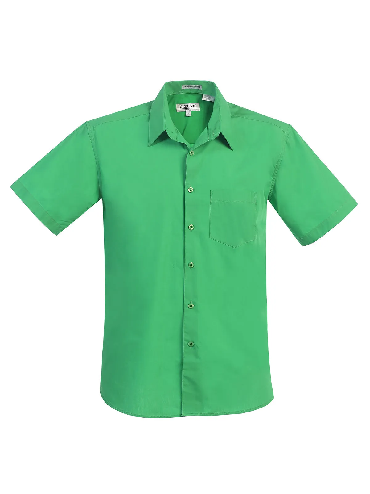 Men's Short Sleeve Shirt, Green