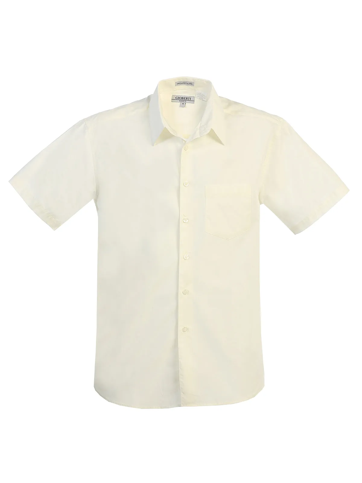 Men's Short Sleeve Shirt, Ivory