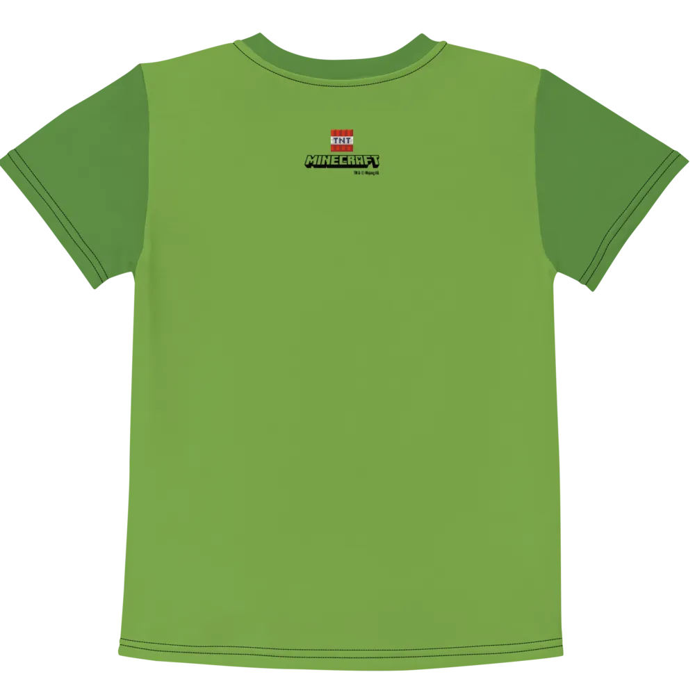 Minecraft Creeper Kids Short Sleeve T-Shirt