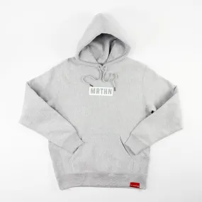 MRTHN Hoodie - Heather Grey/White