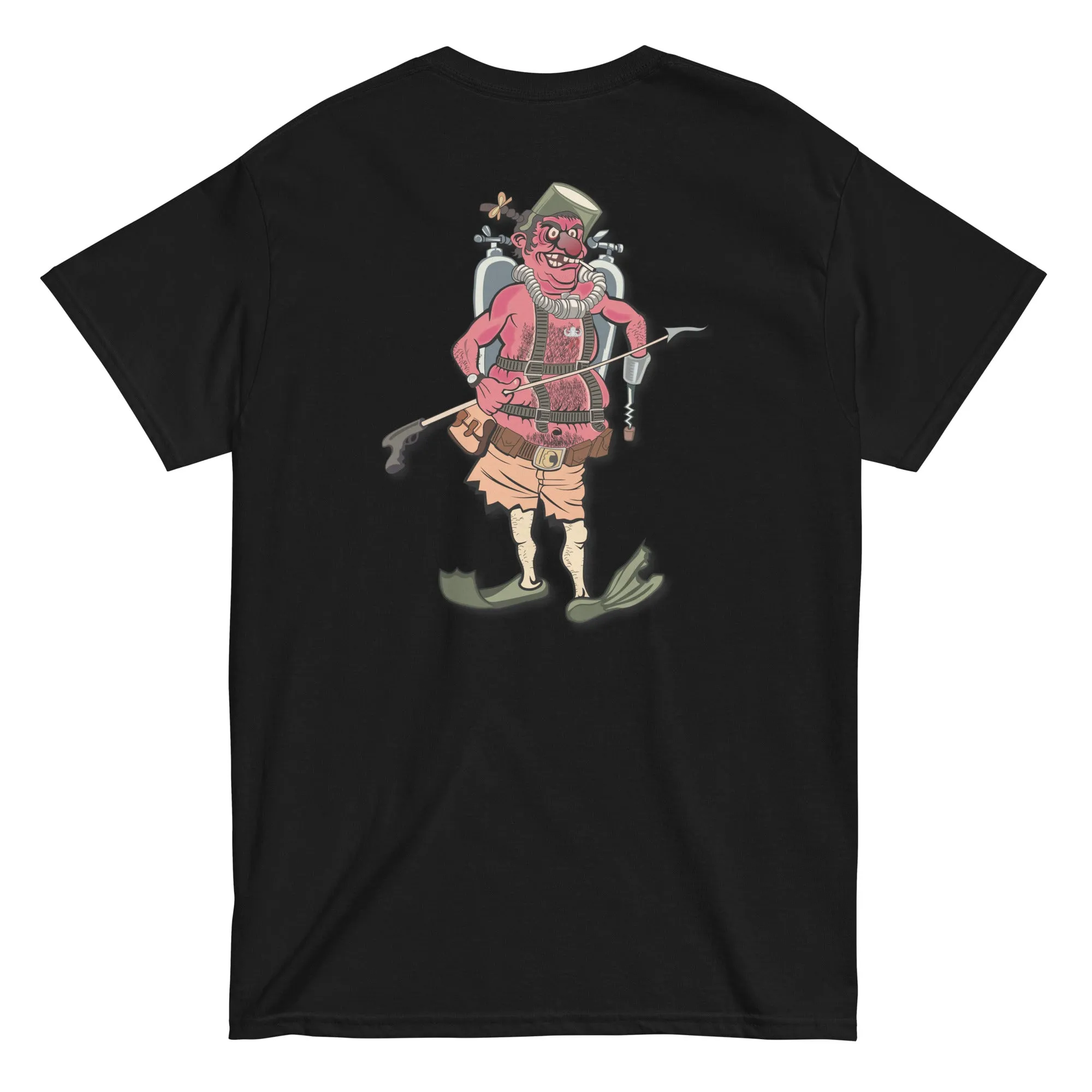 Navy EOD Caricature classic tee