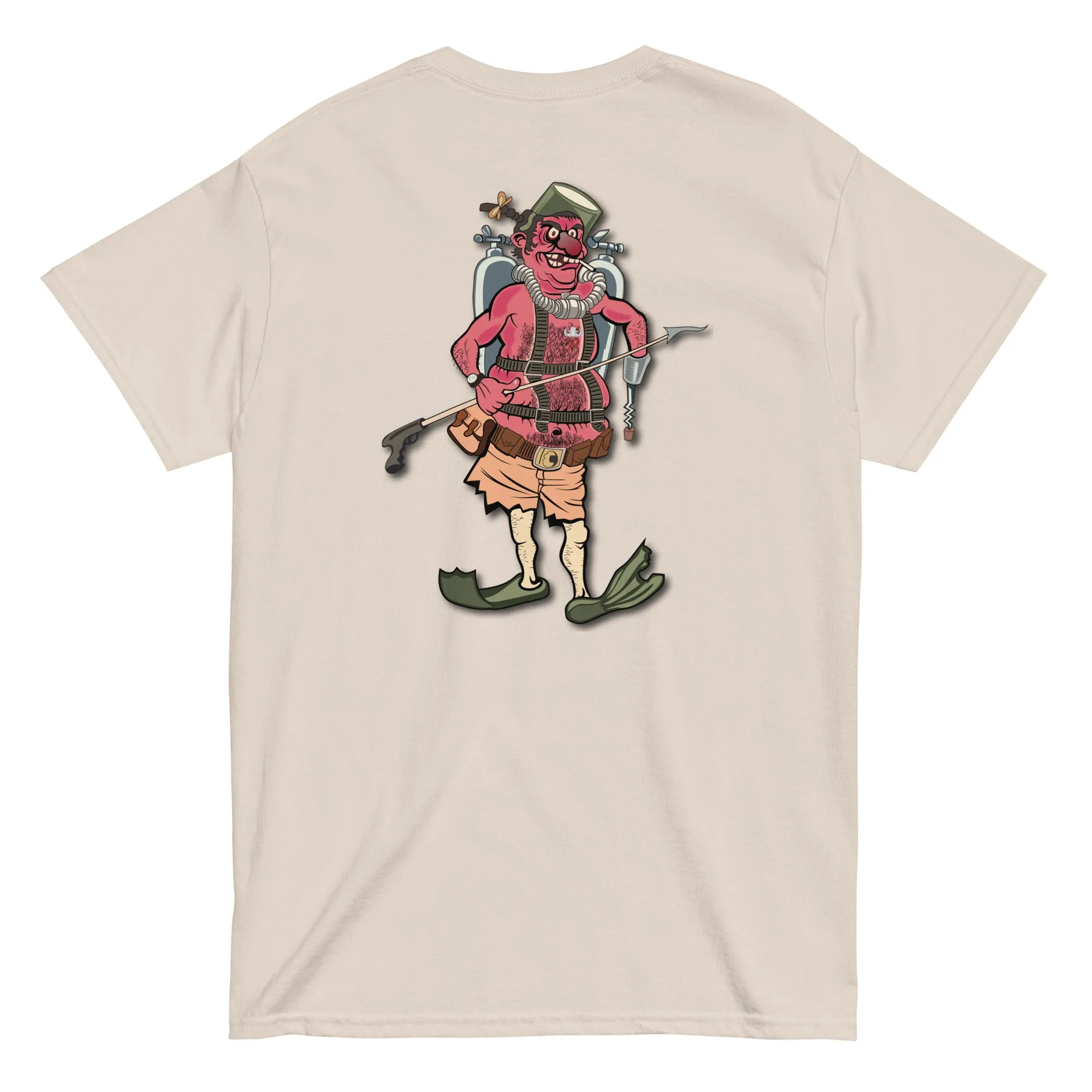 Navy EOD Caricature classic tee