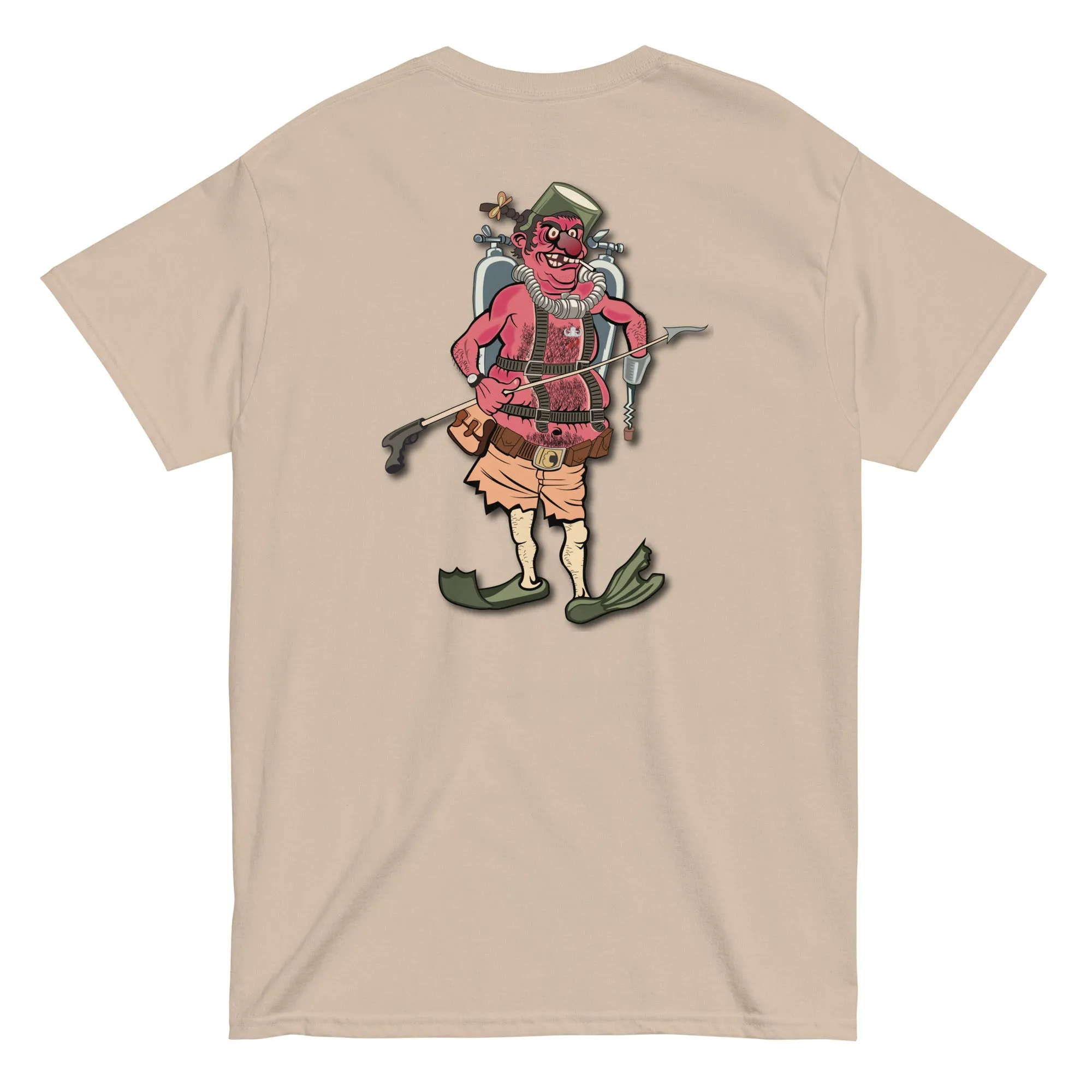 Navy EOD Caricature classic tee