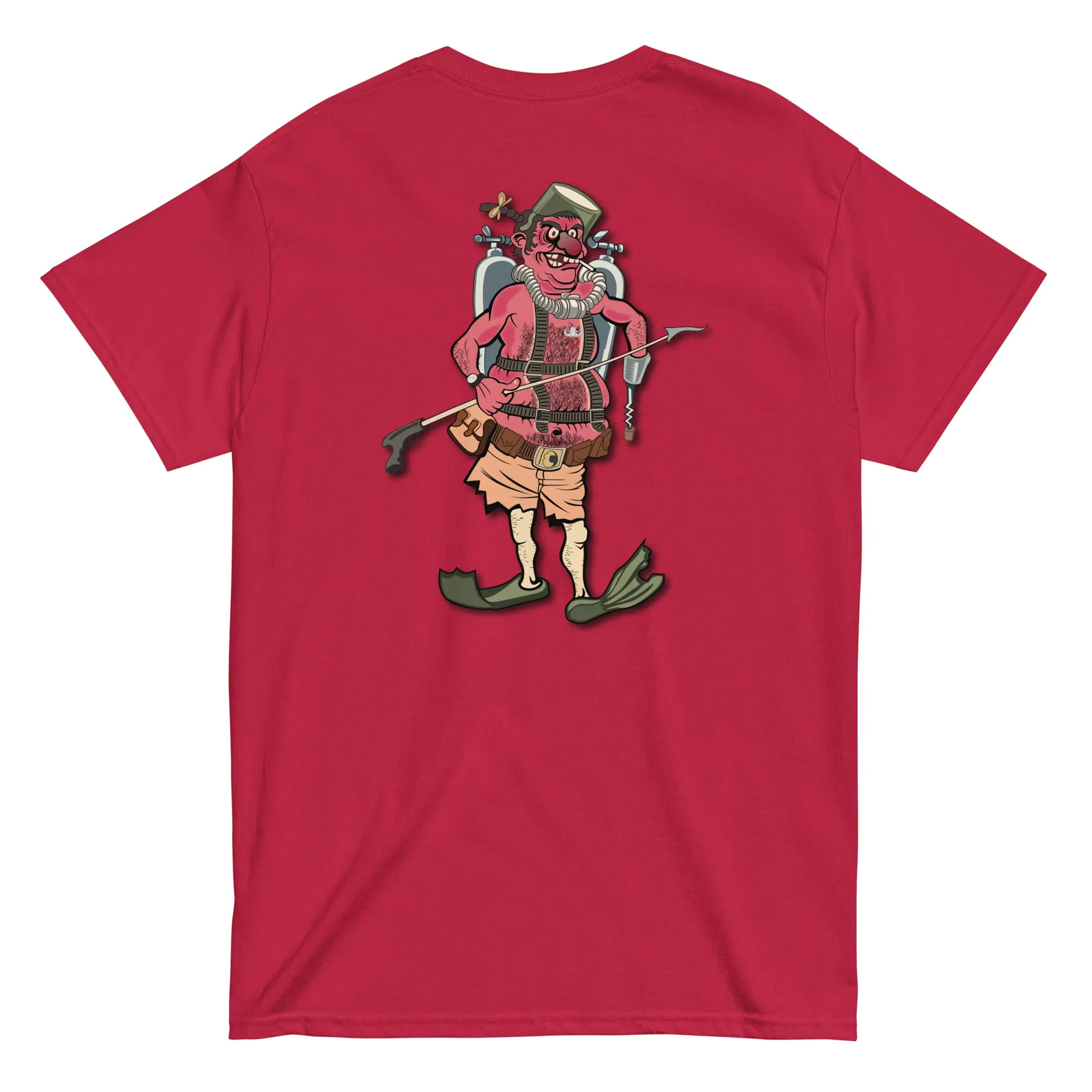 Navy EOD Caricature classic tee