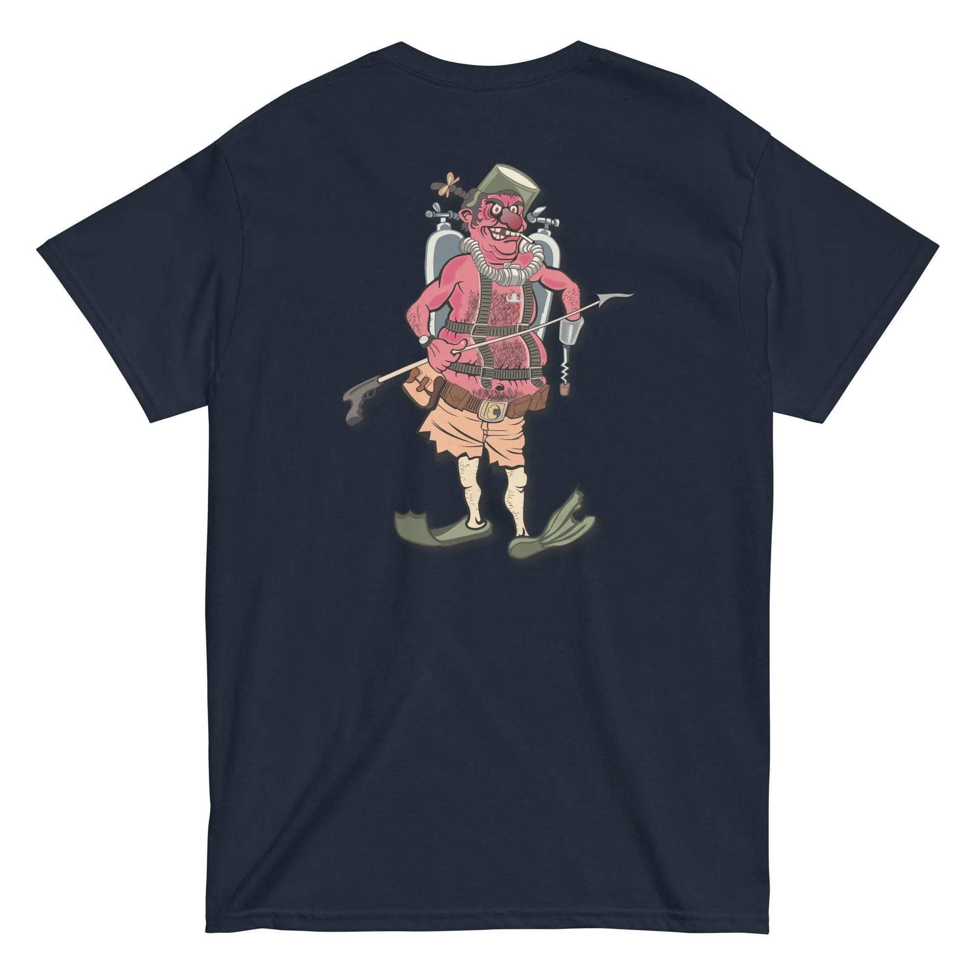 Navy EOD Caricature classic tee