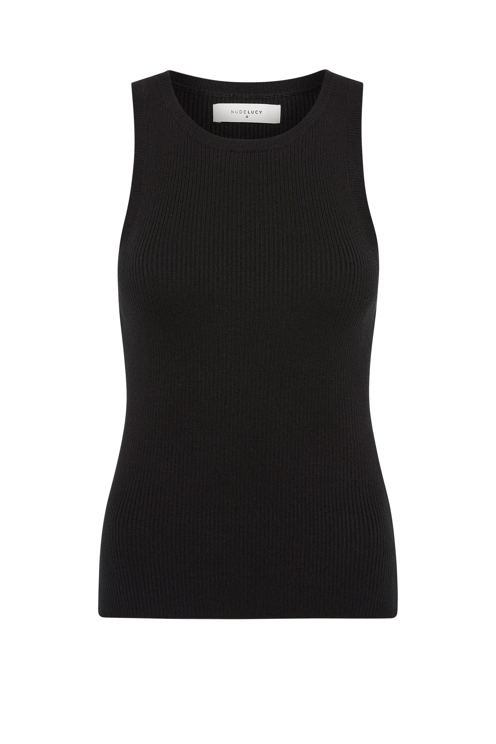 NL Classic Knit Tank BLACK