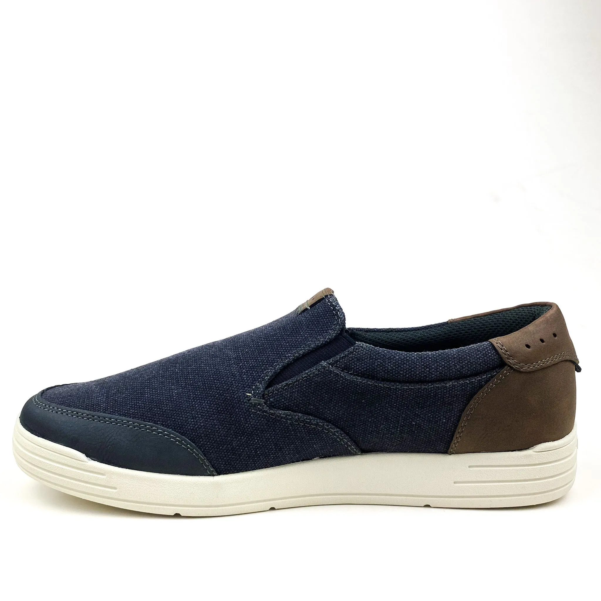 NUNN BUSH CITY WALK SLIP-ON MEN NAVY