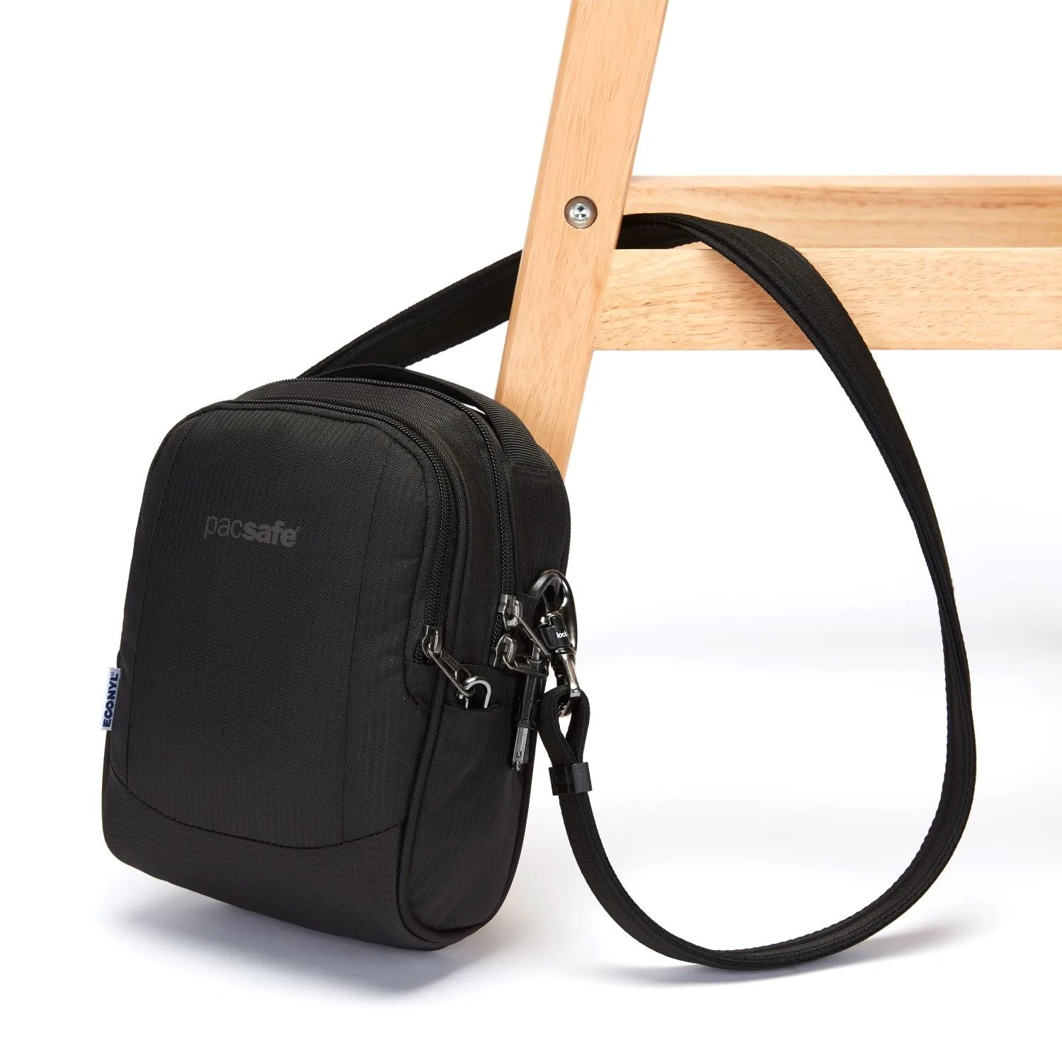 Pacsafe® LS100 anti-theft crossbody bag