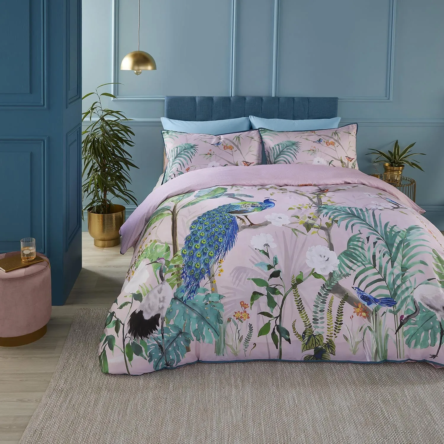 Paradisio Pink Duvet Cover Set