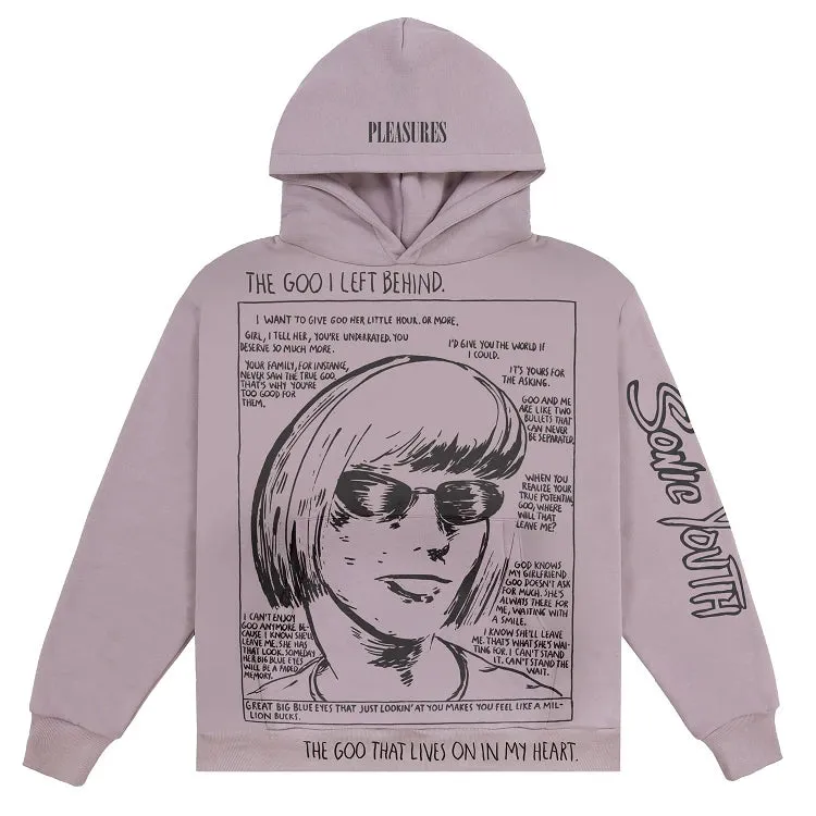 Pleasures x Sonic Youth The Goo Hoodie - Pink