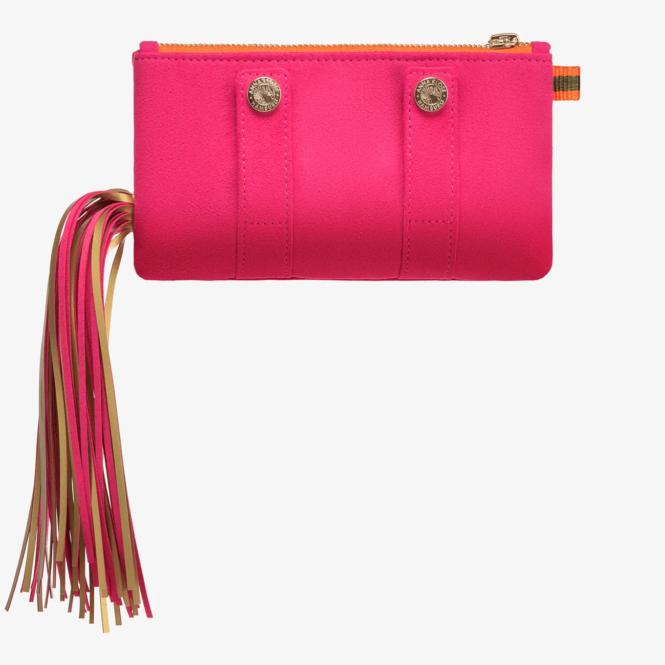 Ponytail Beltbag "Miami Pink" with golden print