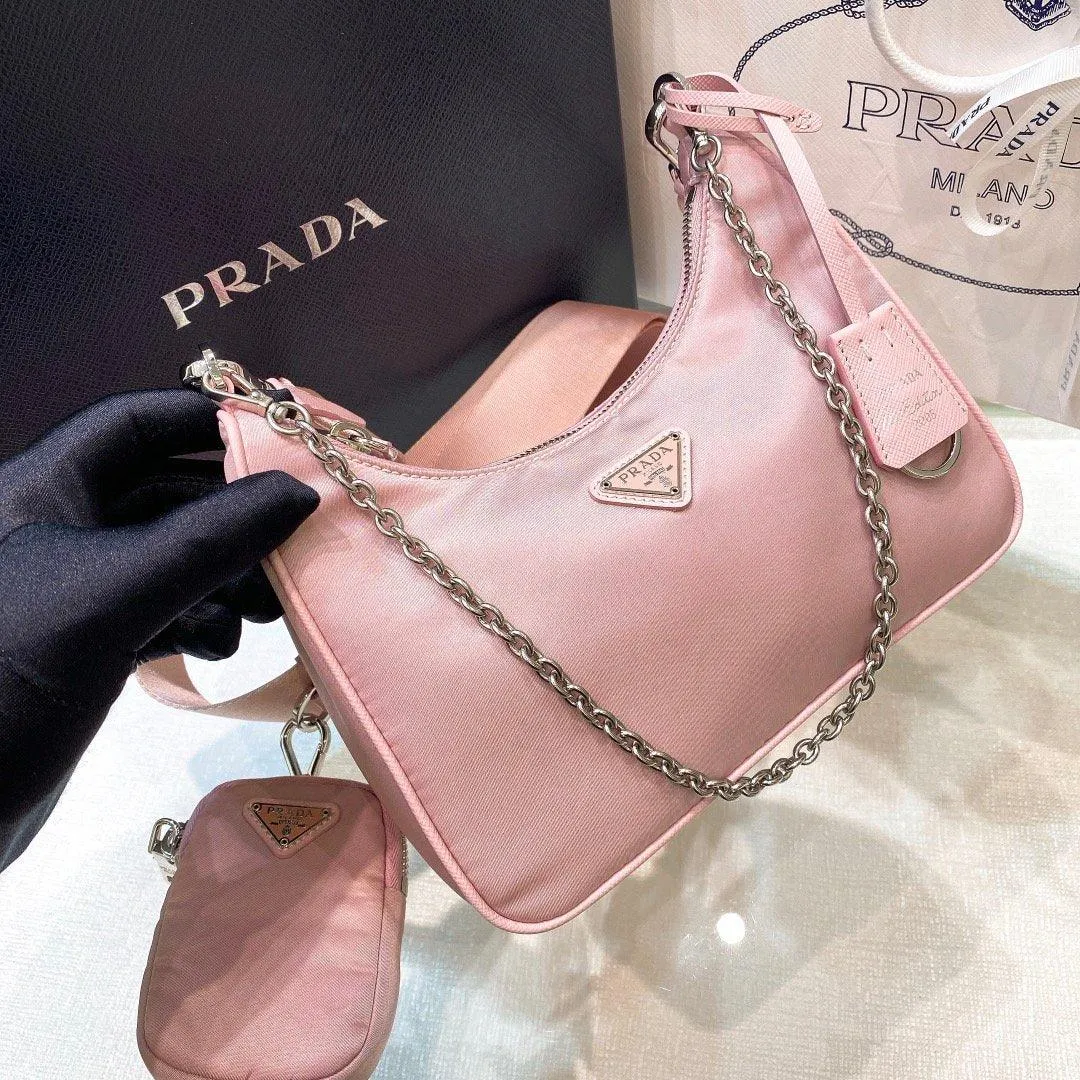 PRADA RE-EDITION 2005 RE-NYLON ALABASTER PINK