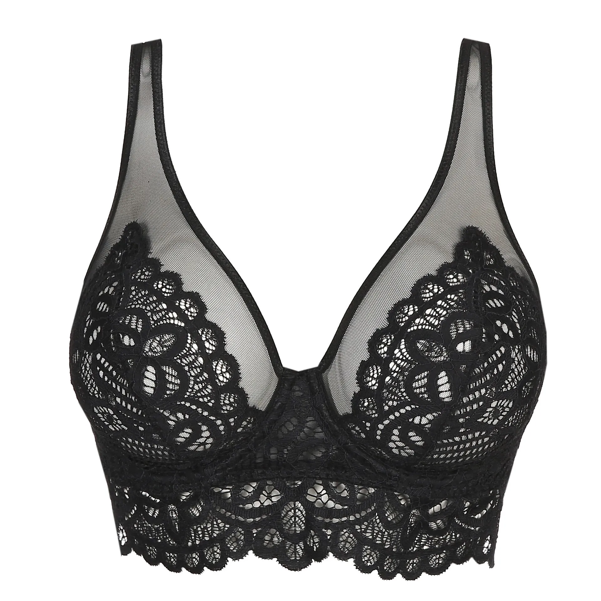 Prima Donna Twist Triangle Bra - First Night- Black