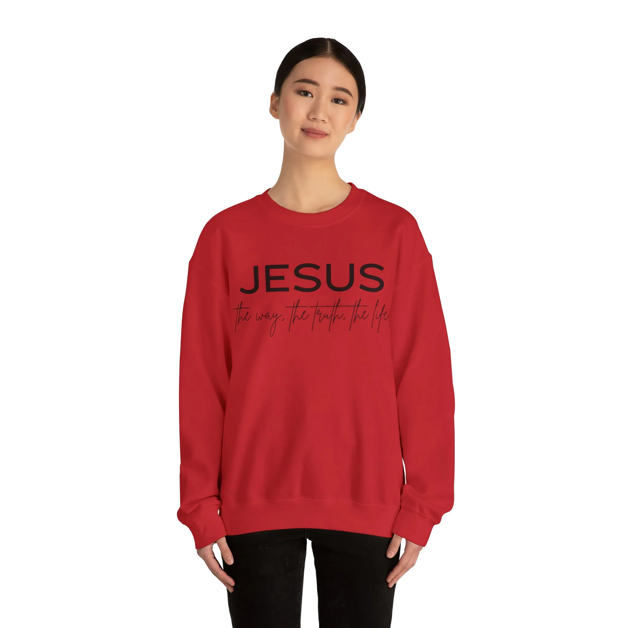 "Jesus" Unisex Heavy Blend™ Crewneck Sweatshirt