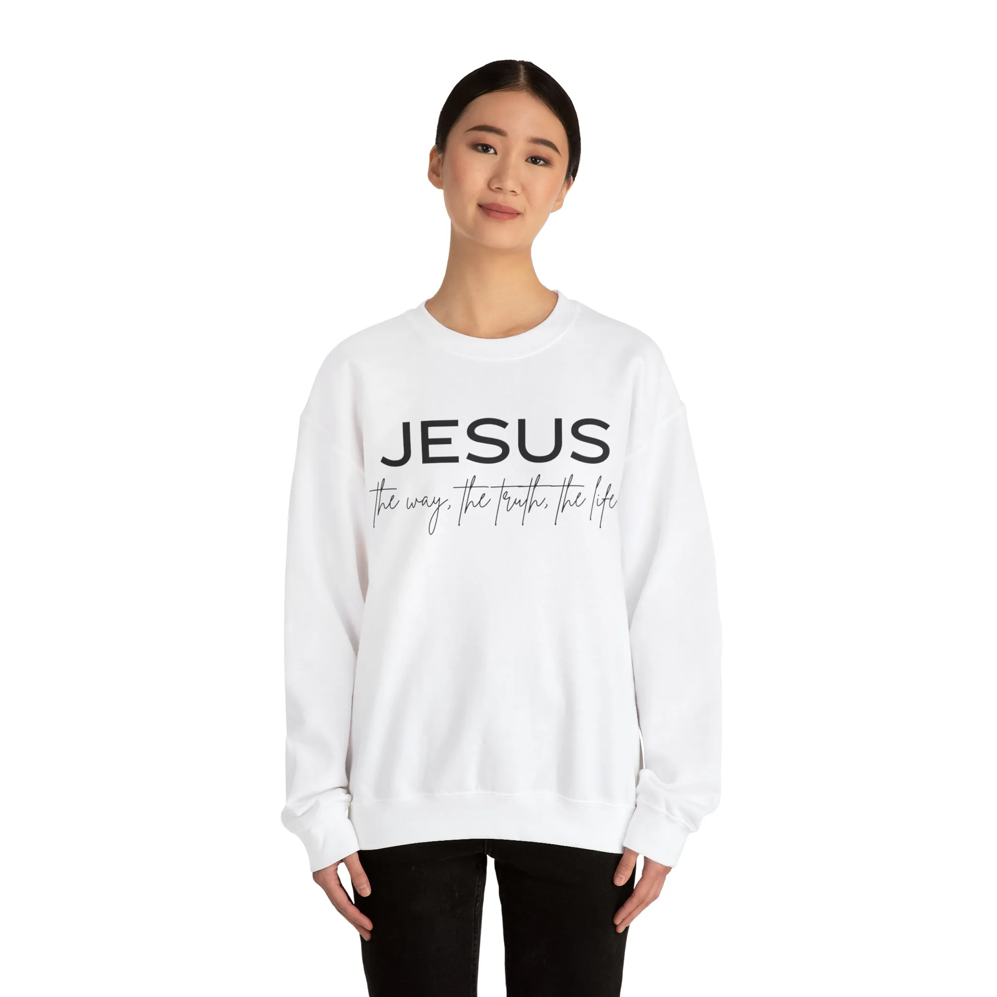 "Jesus" Unisex Heavy Blend™ Crewneck Sweatshirt