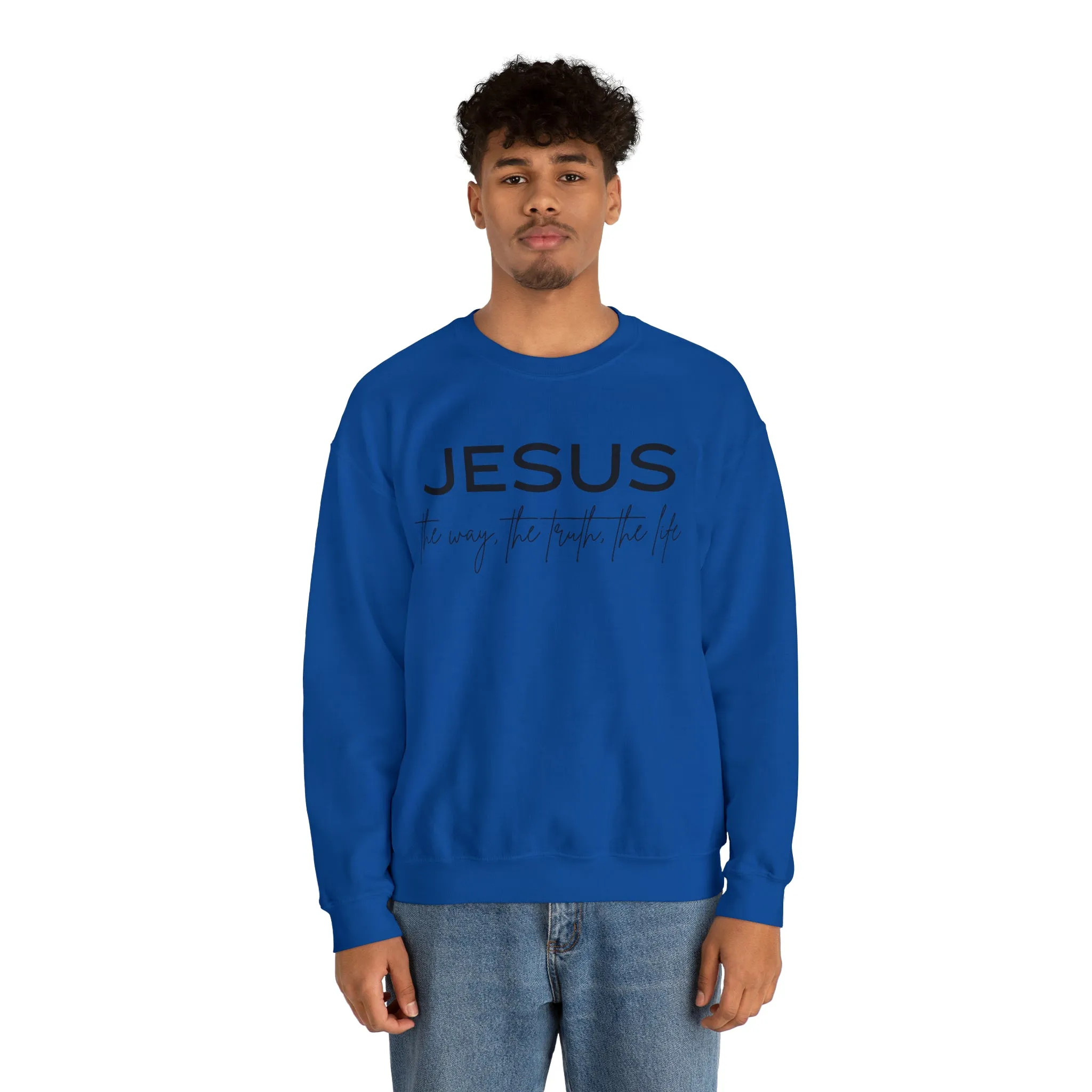 "Jesus" Unisex Heavy Blend™ Crewneck Sweatshirt