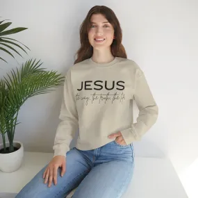 "Jesus" Unisex Heavy Blend™ Crewneck Sweatshirt