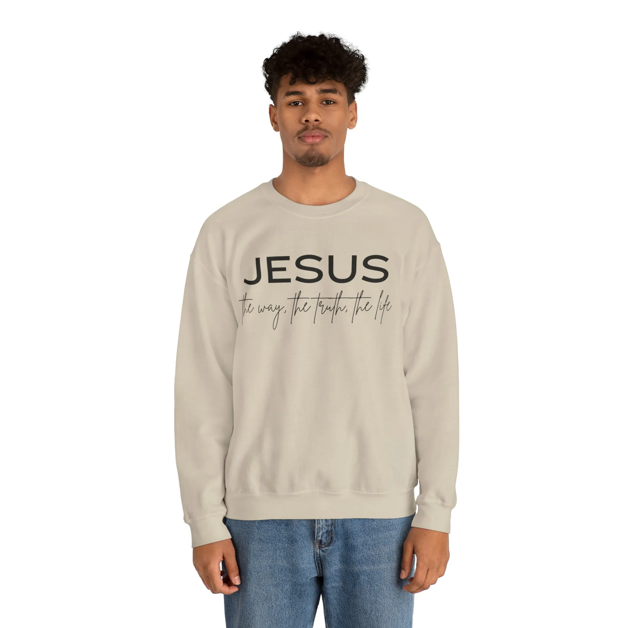 "Jesus" Unisex Heavy Blend™ Crewneck Sweatshirt