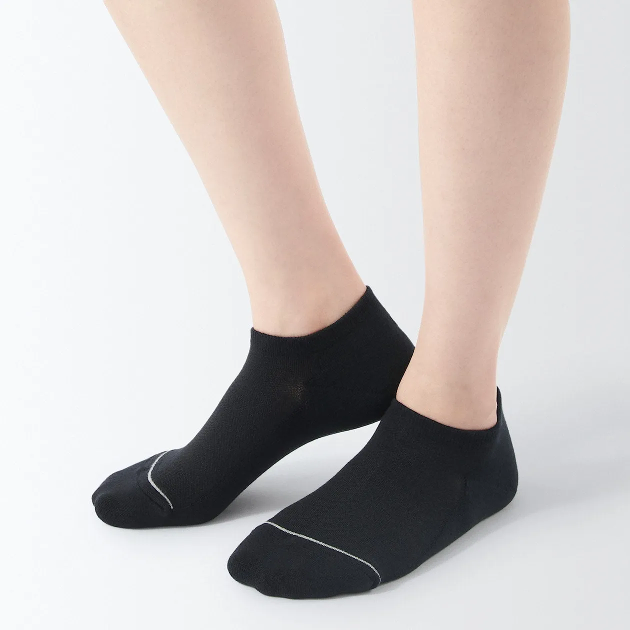 Right Angle Pile Sneaker Socks