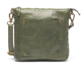 Rugged Hide Handbag Jackie Cross Body with Pocket