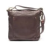 Rugged Hide Handbag Jackie Cross Body with Pocket