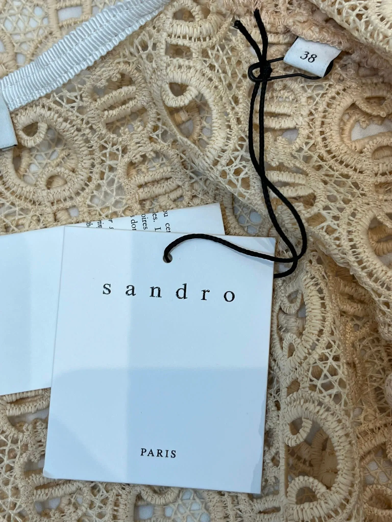 Sandro Lace Dress. Size 38FR