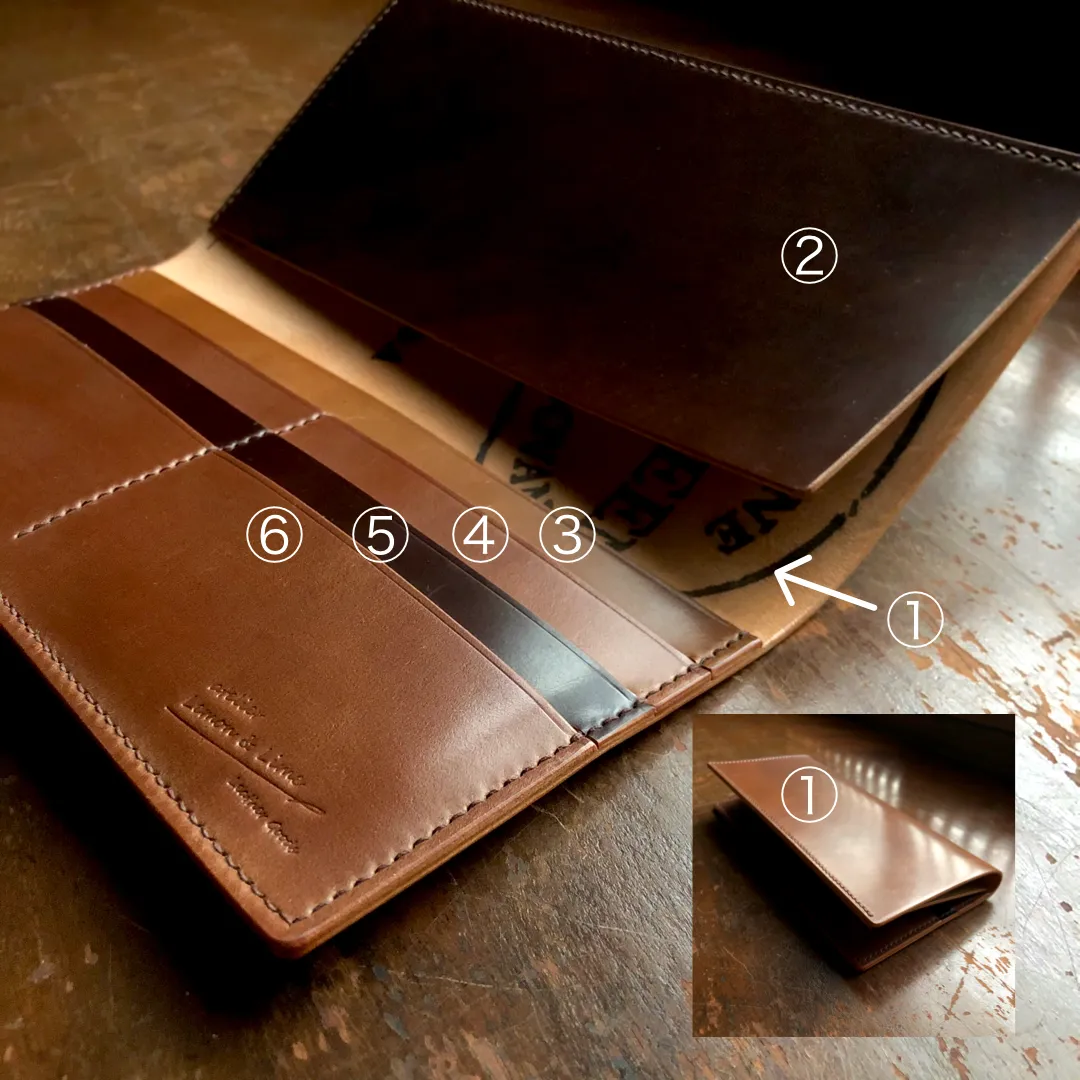 Shell Wallet / Classic / Long【Horween】シェルコードバンの長財布(札入れ)