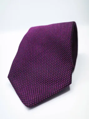 Silk Grenadine Tie - Purple