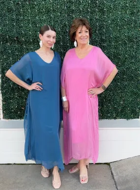 Silk Maxi Caftan