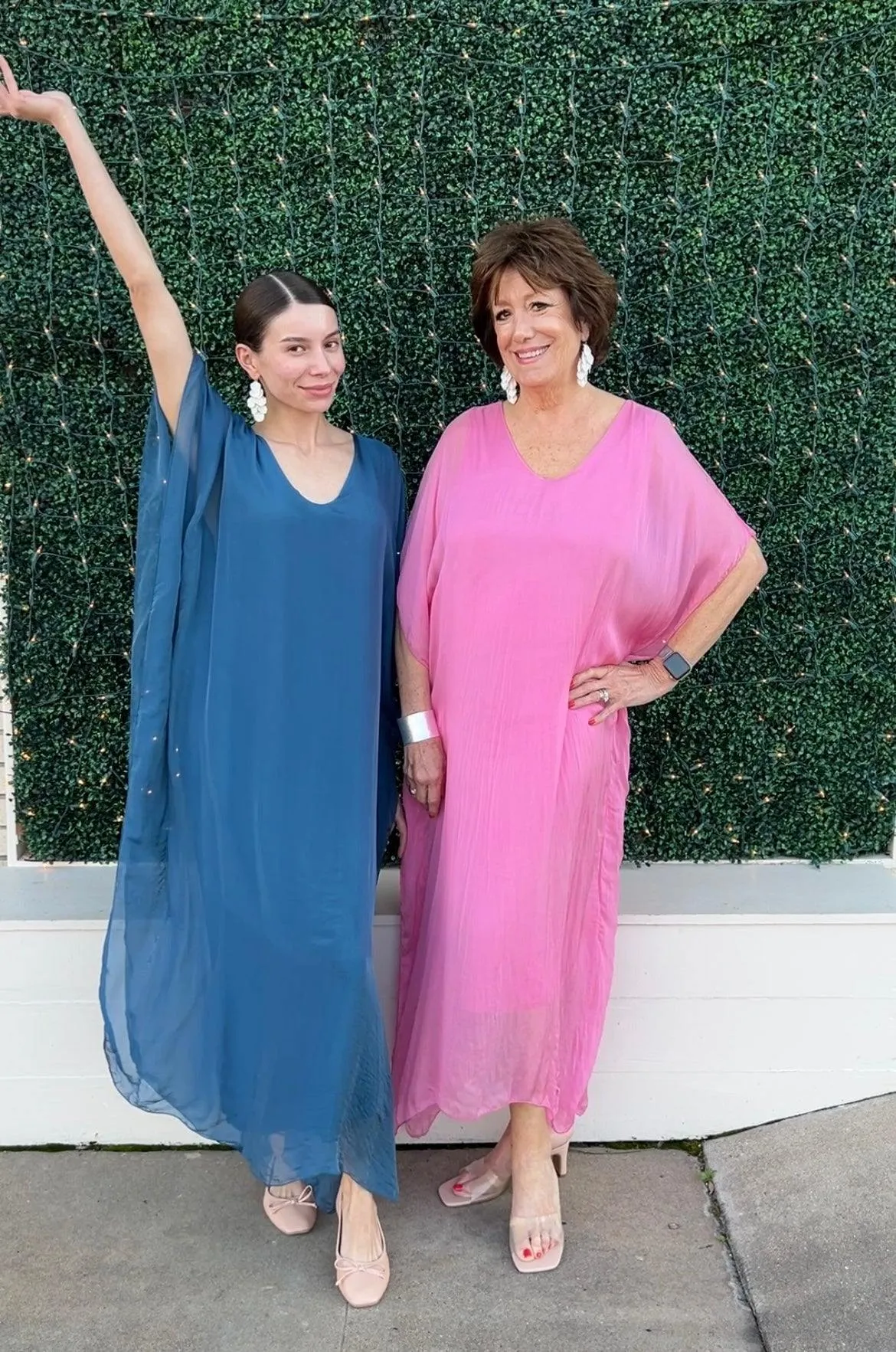 Silk Maxi Caftan