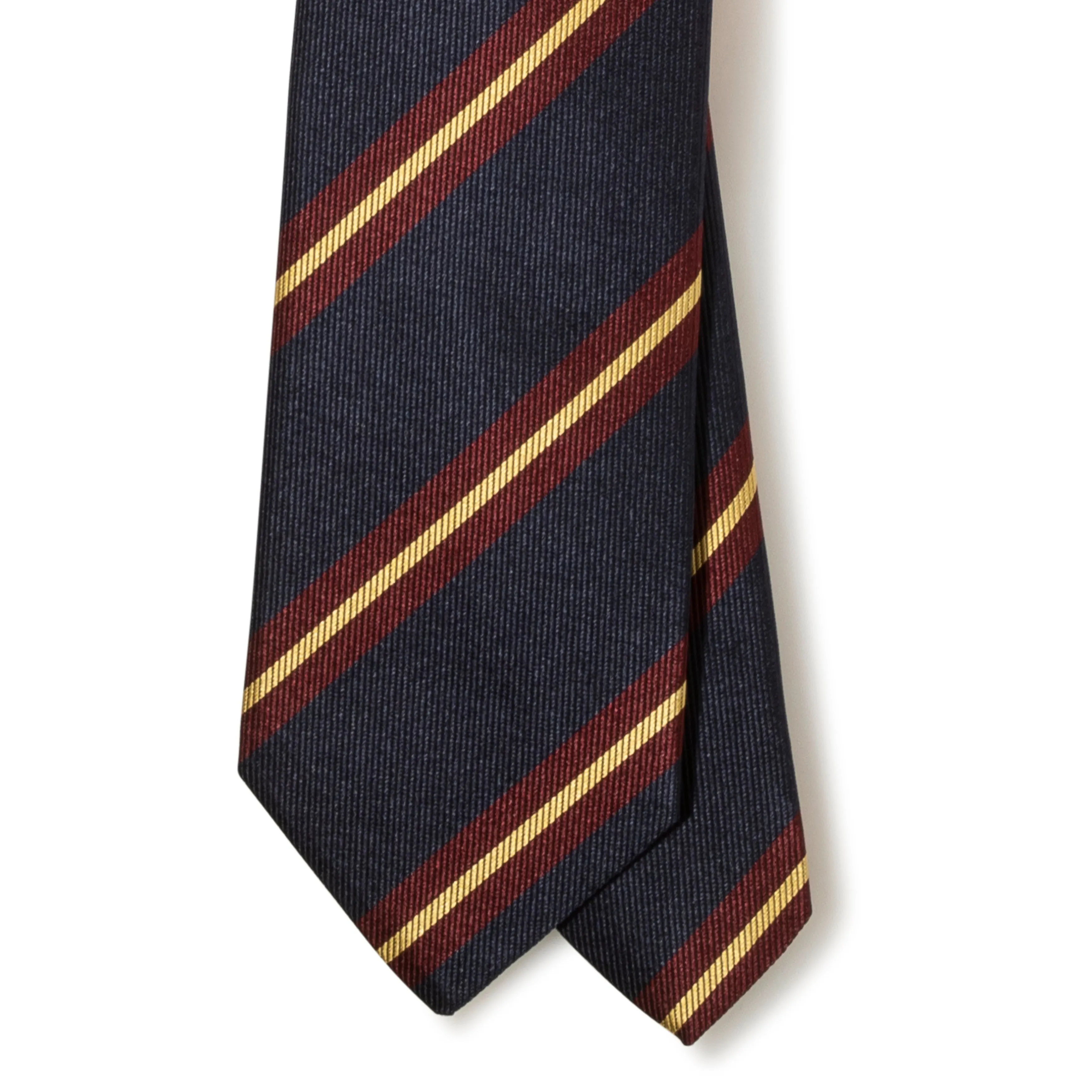 Silk Reppe 10th Anniversary Stripe Tie