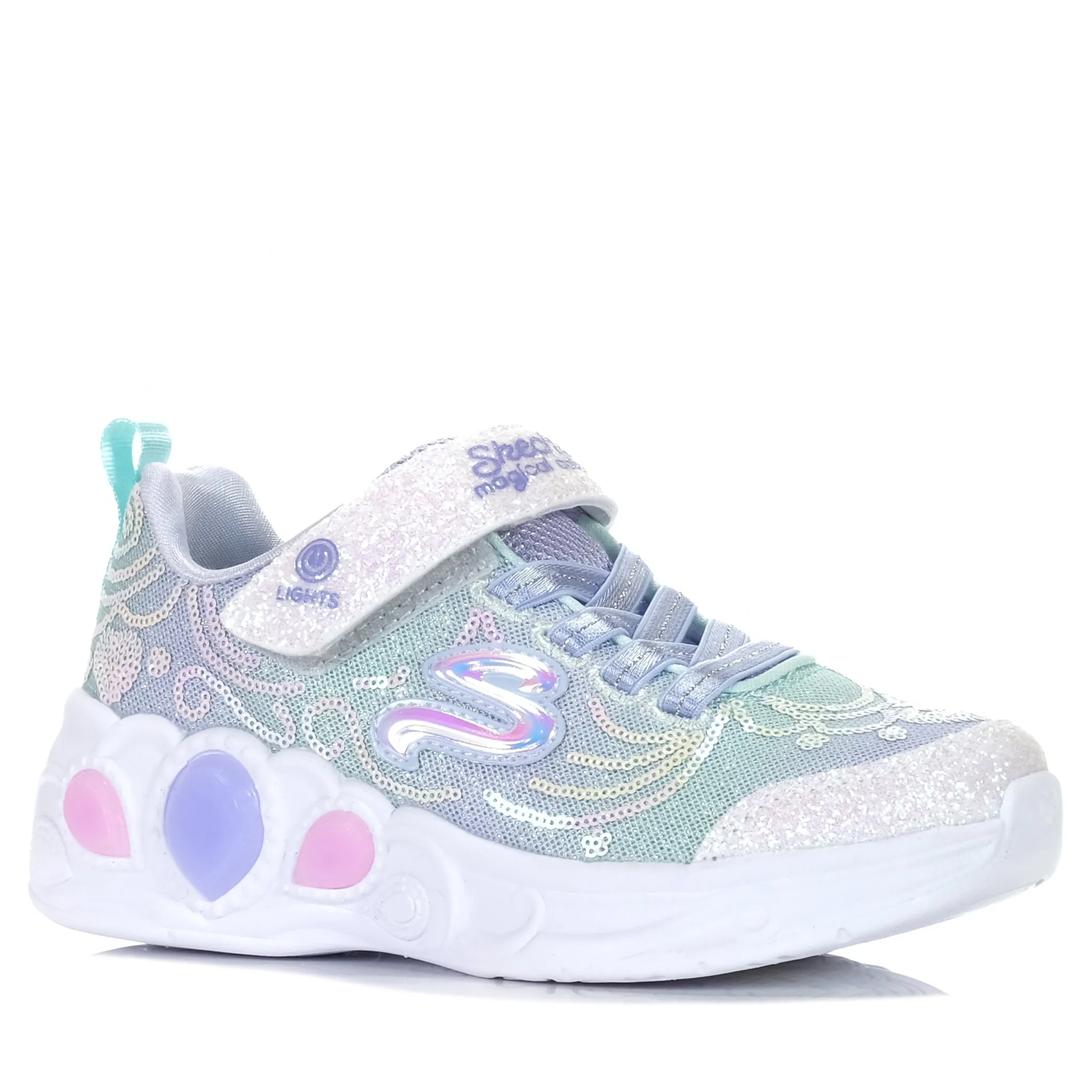 Skechers Kids' Princess Wishes 302686L Lavender/Multi