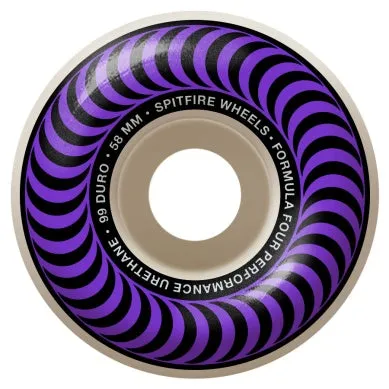 Spitfire F4 101D Classic Wheels - 58mm