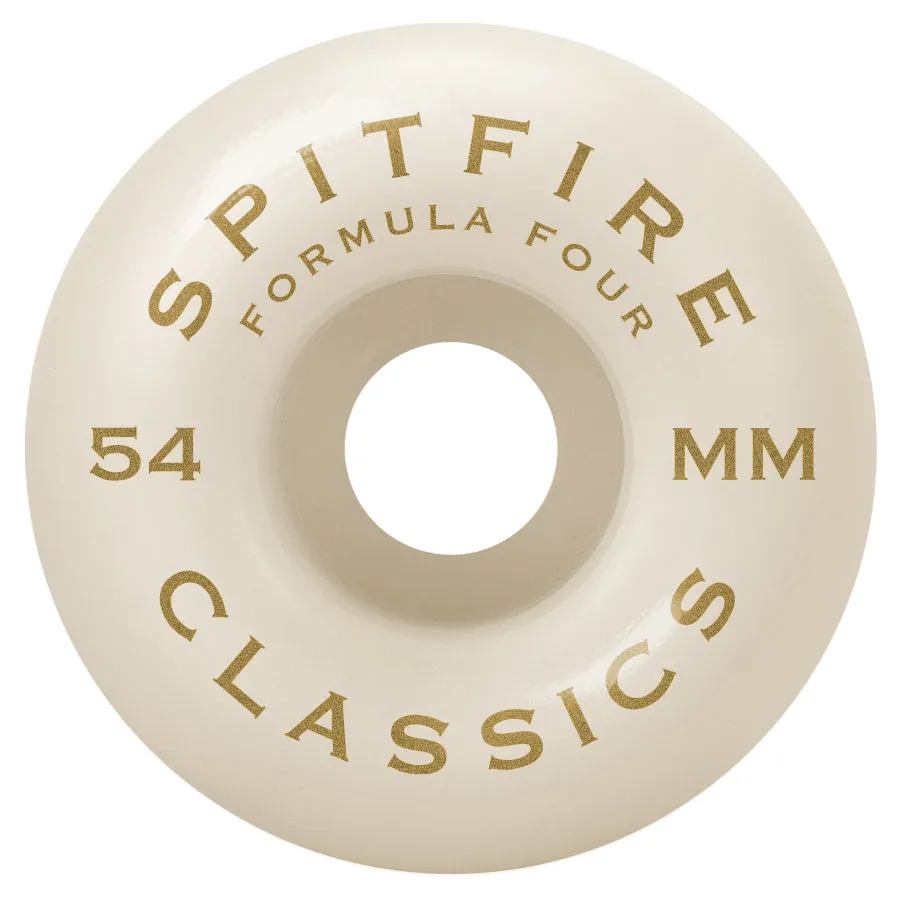 Spitfire Wheels Formula Four F4 Classic 101D 54mm