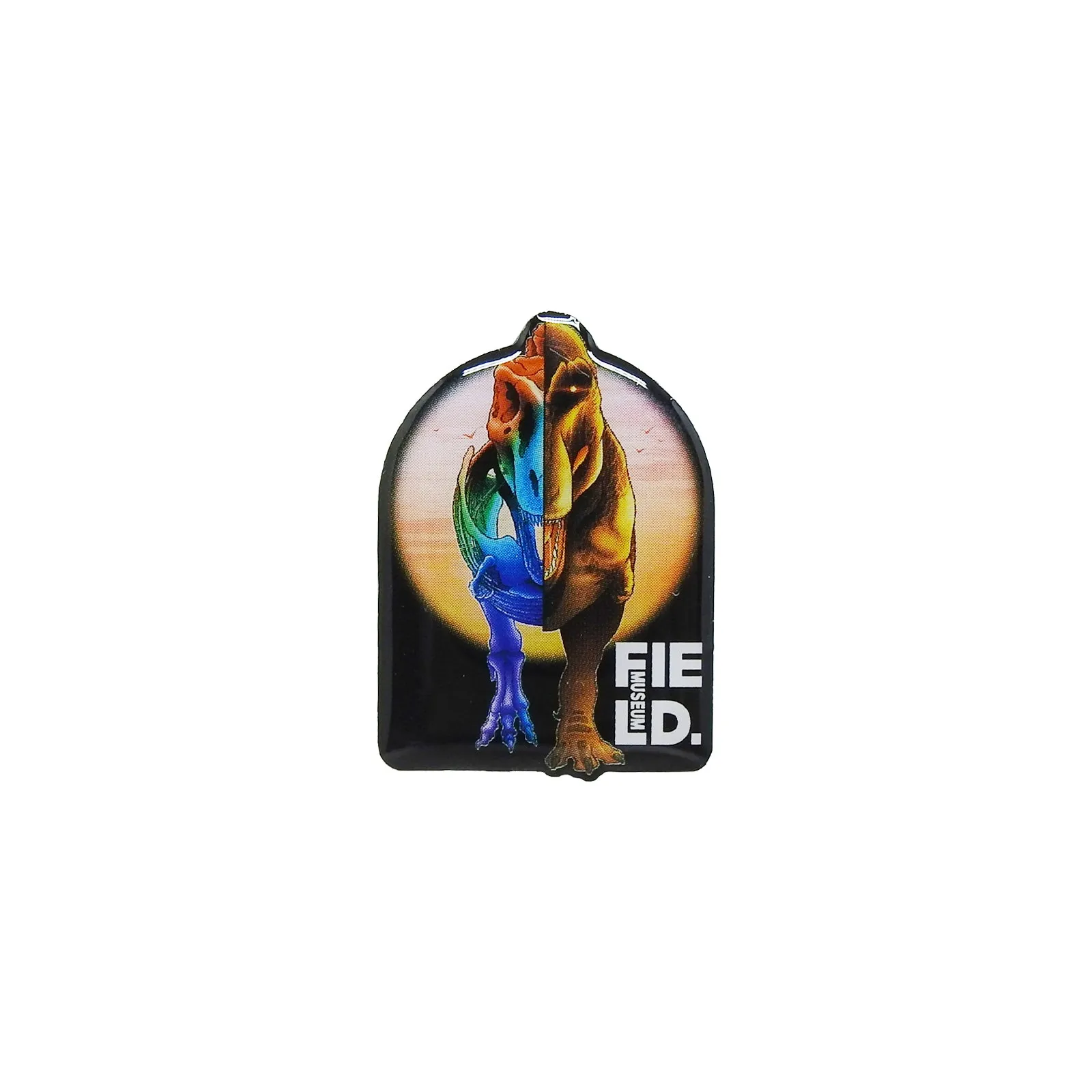 Split SUE the T. rex Lapel Pin